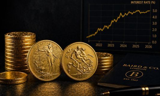 Why UK interest rates affect how you invest in gold coins